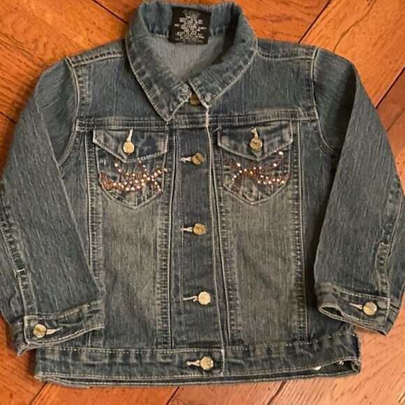 Upcycled Bambi Disney Disneyland Denim Toddler Jacket - Picture 10 of 11